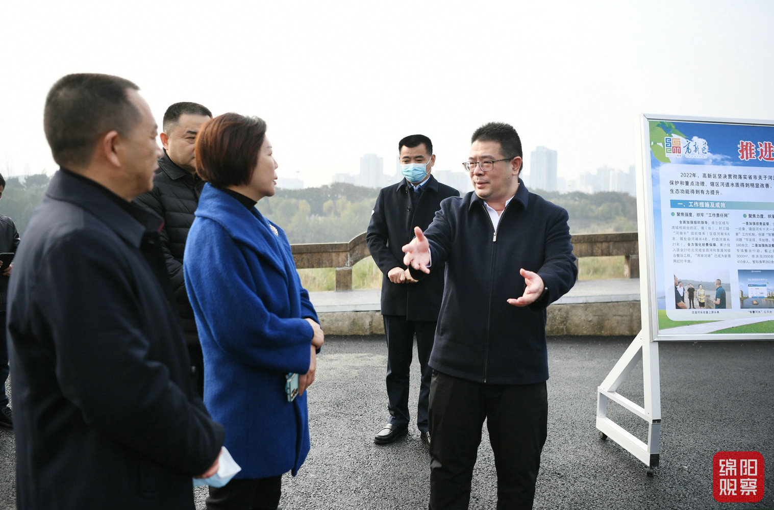 2022年12月9日，李云督導(dǎo)安昌河河長制工作推進(jìn)情況6  張莉 攝.jpg